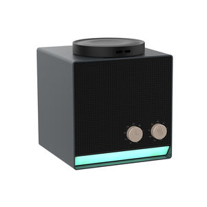 Difusor de fragancia eléctrico 2025, máquina de Aroma de aluminio de capacidad de 200ml sin agua con difusor giratorio, Control de luz ondulada - Product Image 3