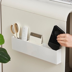 Wholesale Wall-mounted <b>Plastic</b> Grid Storage <b>Box</b> Desktop Stationery Office Organizer Bathroom Punch-free Makeup Brush Rack - Product Image 2