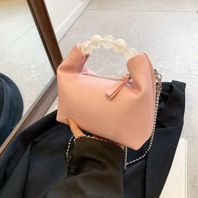 Bolsa de mão feminina de couro luxuosa com design de moda, bolsa de mão com moedas para mulheres e meninas, carrinho de mão de luxo, moda feminina, 2024