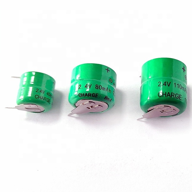 NiMH Button Cell 20ma 40ma 80ma 110ma 150ma 250ma 300ma 330ma 1.2 Volt Rechargeable Ni-mh Batteries 1.2v 2.4v 3.6v