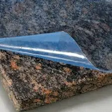 Pellicola protettiva per superfici dure protezione in pietra pellicola protettiva in PE per controsoffitti e tavoli in quarzo marmo granito