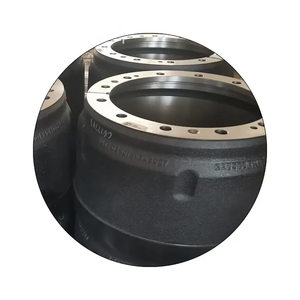 Tambor de freno trasero para SHACMAN Delong LGMG MT95 MT86H Hande 35T, 4110001187111 DZ90149346027, precio de fábrica - Product Image 5