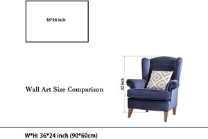 <span class=keywords><strong>Stampe</strong></span> <span class=keywords><strong>su</strong></span> <span class=keywords><strong>Tela</strong></span> Arte Marina Wieco, Quadri Incorniciati e Tese - Arte Murale Moderna con Paesaggio Marino al Tramonto per Soggiorno, Camera da Letto e Casa - Product Image 6