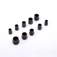 Ensemble de 10 outils d'extraction pour écrous, boulons et vis endommagés, écrous noirs, outils de démontage, kit d'outils de filetage