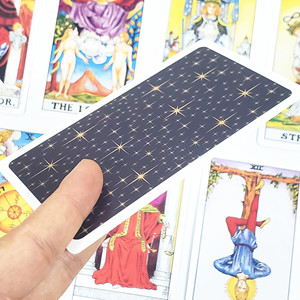 Buena calidad 12X7 <span class=keywords><strong>Universal</strong></span> Wait <span class=keywords><strong>Tarot</strong></span> con guía 78 tarjetas juego de mesa de adivinación para jugar - Product Image 3