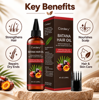 Huile de Batana Cordery Honduras pour Soins Capillaires – Produit Marque Blanche OEM ODM – Beurre d'Huile de Batana pour la Croissance et le Renforcement des Cheveux