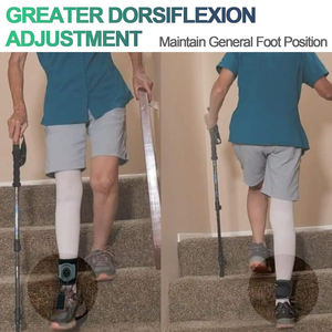 Soporte para Pie Caído con Carrete, Ajustable, Soporte de Dorsiflexión para Levantar el Pie al Caminar con Zapatos, para Personas con Parálisis Cerebral Lateral o Miastitis Muscular, para Hombres y Mujeres - Product Image 5