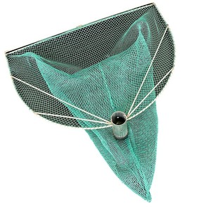 Plastik Balık Avı Araçları Toptan Dayanıklı El Ağı Balıkçılık Malzemeleri Karides Ağı Balık Kafesi - Product Image 1