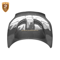 Accessoires automobiles pour Ferrari 458, style Black Sails, capot en fibre de carbone, pièces extérieures de voiture, capot modifié pour 458 Italia