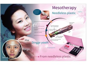 Producto más vendido 2025 Máquina de electroporación Mesoterapia Multifunción Eliminador de arrugas faciales Dispositivo blanqueador hidratante - Product Image 5