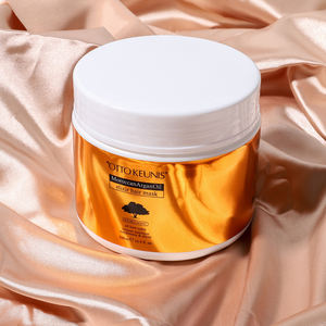 Crème nourrissante à l'huile d'argan biologique, label OEM d'usine, traitement réparateur des <span class=keywords><strong>cheveux</strong></span>, revitalisant profond pour <span class=keywords><strong>cheveux</strong></span> noirs, <span class=keywords><strong>masque</strong></span> capillaire 500 ml - Product Image 3