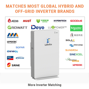 Lefor 51.2V 280Ah 14.3kWh LiFePO4バッテリー |   6000サイクル対応 ソーラー蓄電池 BMS搭載 インバーター オフグリッド＆グリッドタイ接続用 - Product Image 3