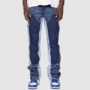 Pantalones Vaqueros de Mezclilla Elásticos para Hombre, Estilo Punk, Y2K, Biker, Bootcut, Ajustados y Acampanados - Product Image 3