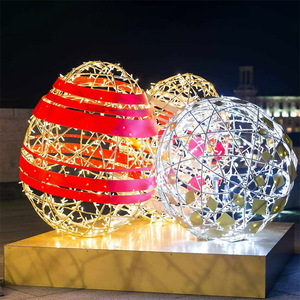 Festival Outdoor Decoration Waterproof String Rope <strong>Light</strong> Easter <strong>Eggs</strong> Led Motif <strong>Light</strong> for House Decoration - Product Image 3
