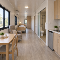 Cabane en bois moderne personnalisable, abri forestier, serre pour hôtel/villa, avec un design contemporain