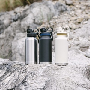 Outdoor Sport 24oz 32oz Travel Direct Drinking Logo Design Vacuum Stainless Steel <b>Water</b> <b>Bottle</b> for Gym Use <b>Hot</b> - Product Image 2