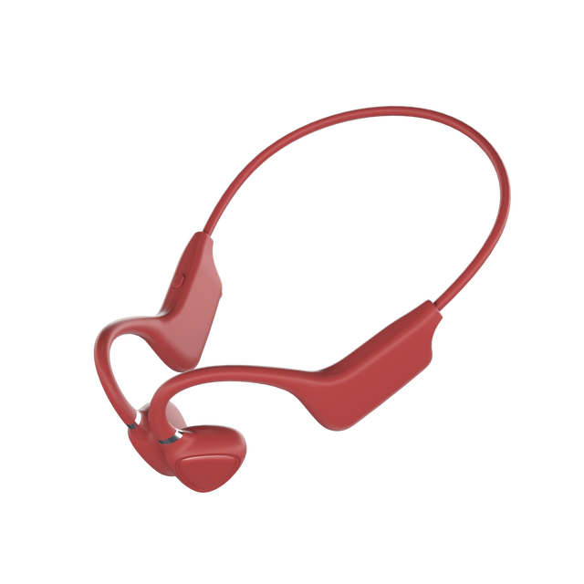 Manufacturer Portable Silicon Clip-on Rechargeable Bone Conduction Headphone Bluetooth Wireless Hook Design On-Ear Headset