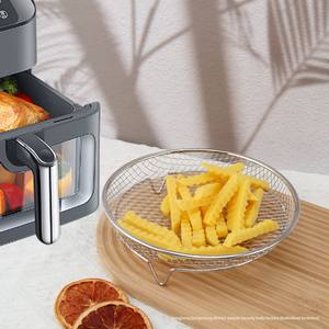 Accessoire <span class=keywords><strong>de</strong></span> gril multicouche professionnel pour friteuse à air 304 filtre <span class=keywords><strong>de</strong></span> support <span class=keywords><strong>de</strong></span> déshydratation double couche en plastique d'acier inoxydable - Product Image 3