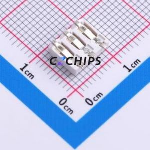 2059-303/998-403 Spring Terminal Block SMD,P=3mm Connector ( Construction: 1x3P )( Pitch: 3mm )( Color: White ) - Product Image 2