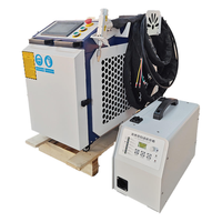 Machine de soudage au laser à fibre portative 1500w 1000w 2000w 3000w pour l'acier inoxydable