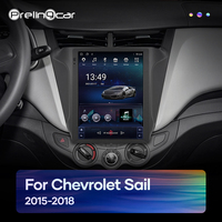 Coche Android 12 reproductor de Radio para Chevrolet Sail 2015-2018 años Video Multimedia navegación GPS para Tesla estilo de pantalla Vertical