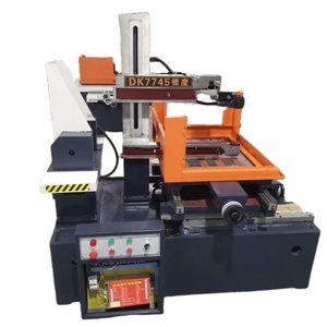 Máquina de electroerosión por hilo CNC de alta precisión serie DK7745 para acero metálico con componentes centrales que incluyen motor de engranajes PLC - Product Image 6