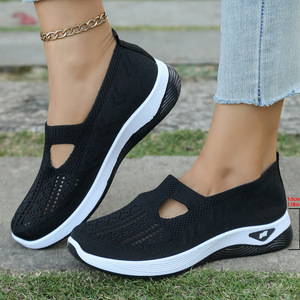Hot Sale 2026 Summer Women Slip On Sneakers <b>Soft</b> Breathable Lightweight Factory Direct Daily Commute Casual Footwear - Product Image 3