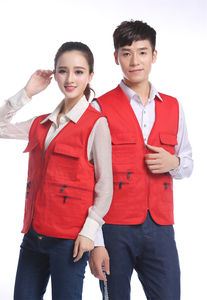 2025 <span class=keywords><strong>gilet</strong></span> de travail <span class=keywords><strong>sans</strong></span> manches en polyester de haute qualité pour hommes avec logo personnalisé multi-poches et fermeture à glissière - Product Image 4