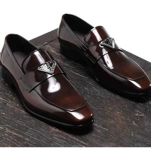 รองเท้าหนังผู้ชายแบบผูกเชือกสไตล์อ็อกซ์ฟอร์ด ปี 2026 หนังแท้ สไตล์อังกฤษ สำหรับธุรกิจ งานทางการ ใส่ทำงาน ใส่ลำลอง กันน้ำ ระบายอากาศได้ดี - Product Image 5