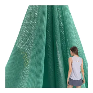 Stocks 70D Polyester Spandex Elastic Powernet Stretch Power Mesh Fabric For Underwear Sportswear