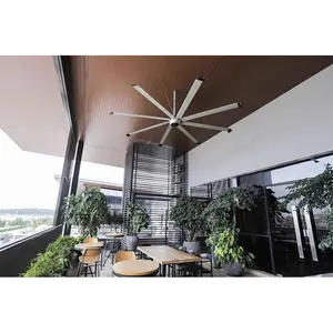 factory 7.3m 1.1kw 16ft High volume low speed Commercial jumbo ceiling fan for fitness center