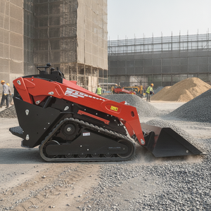 Mini-chargeuse sur chenilles diesel <span class=keywords><strong>Kubota</strong></span> V1000 avec moteur <span class=keywords><strong>Kubota</strong></span> et accessoire débroussailleuse <span class=keywords><strong>à</strong></span> vendre - Product Image 1