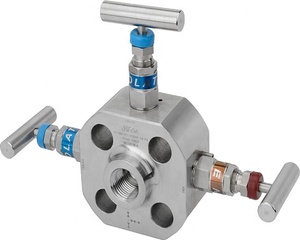 DBB-klep 300LB handbediende dubbele blokkeer- en ontluchtingsklep met naaldstructuur 1/4 tot 2 inch. Poortgrootte Zuurmedium Hoge temperatuur - Product Image 2