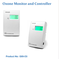 Tongdy G09o3 Détecteur et moniteur en temps réel du niveau d'ozone et de la température, contrôleur de gaz ozone avec alarme
