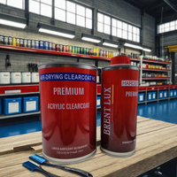 Peinture automobile liquide acrylique Brent Lux de Chine, application par pulvérisation -1F7