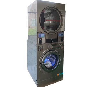 Lavadora Industrial Eléctrica de Acero Inoxidable de Alto Rendimiento, Capacidad de 20 kg, para Hoteles, Hospitales y Oficinas, en Venta - Product Image 3