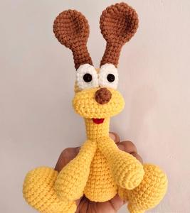 Venta Directa de Fábrica: Adornos de Muñecas Odie Hechos a Mano, Encantadores Colgantes Personalizados para Mochilas, Materiales Premium, Colgante de Ganchillo - Product Image 5