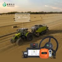Système de navigation GPS de haute précision 2,5 cm pour tracteur, guidage GNSS, télécommande, volant RTK, pilote automatique