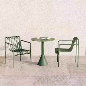 Ensemble <span class=keywords><strong>de</strong></span> chaises <span class=keywords><strong>de</strong></span> <span class=keywords><strong>salon</strong></span> d'extérieur modernes HEERDE, revêtement en poudre <span class=keywords><strong>de</strong></span> fer, durables, empilables, pour plage, bistrot, 4 places, <span class=keywords><strong>salon</strong></span> - Product Image 3