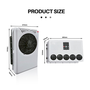 Climatisation automobile 12V 24V, climatiseur électrique <span class=keywords><strong>pour</strong></span> camion, climatisation de stationnement <span class=keywords><strong>pour</strong></span> camion, camping-car, caravane, camping-car - Product Image 4