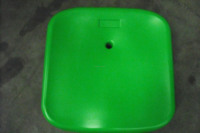 Siège de stade en tube plat HDPE, siège fixe pour gradins, sièges de tribune CS-PB-P