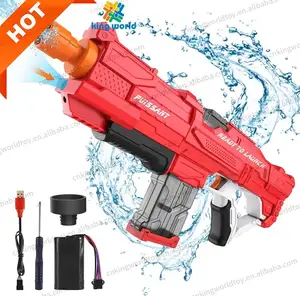 2024 360ml alimentato a batteria acqua elettrica all'aperto pistola giocattolo automatica pistola giocattolo acqua elettrica estate pistola giocattolo