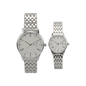 นาฬิกาข้อมือสแตนเลสวินเทจ นาฬิกาอัตโนมัติสำหรับผู้ชาย นาฬิกาจักรกล Miyota สลักโลโก้ได้ - Product Image 3