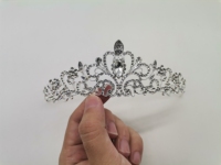 Accessoires de cheveux de mariée de haute qualité, diadèmes en cristal de strass scintillants et couronne de mariage avec peigne, couronne de mariée de créateur