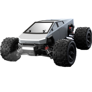 Coche RC JJRC sin Escobillas 4WD de Alta Velocidad 40km/h 80m, Coche de Carreras de Plástico con Control Remoto de 6 Canales 2.4G, Derrape, Ruedas Grandes, Todoterreno para Expertos - Product Image 1