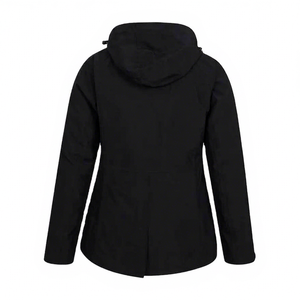 Chaqueta Acolchada Unisex de Softshell, Formal, Impermeable, Cortavientos, Transpirable, Ligera, con Capucha, de Nailon/Algodón y Forro Polar para Invierno - Product Image 1