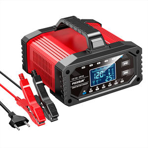 Cargador de Batería para Coche FOXSUR <span class=keywords><strong>FAC</strong></span>-150 12V/15A 24V/5A, Reparador por Pulsos para Baterías de Plomo-Ácido y Litio-Hierro - Product Image 4