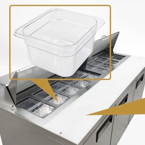 Refrigerador de mostrador abierto GN Pans para ensaladas / Equipo de buffet para ensaladas - Product Image 5