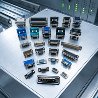 Connecteur D-Sub 15, 25, 37 broches, Micro D-Sub femelle, Db9, Db15, Db25, Db26, Db37, Db44, Db50, Db62, câble mâle/femelle, série D-Sub, montage sur panneau