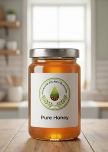 Miel Brut Pur Biologique Naturel Ambre Doré Liquide 100% Naturel Gelée Royale Qualité Alimentaire en Vrac pour Thé et Pâtisserie - Product Image 4